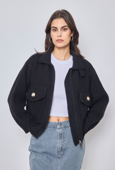 Wholesaler Elenza - Knit jacket