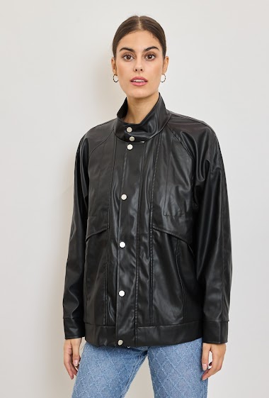 Wholesaler Elenza - Jacket in fake leather