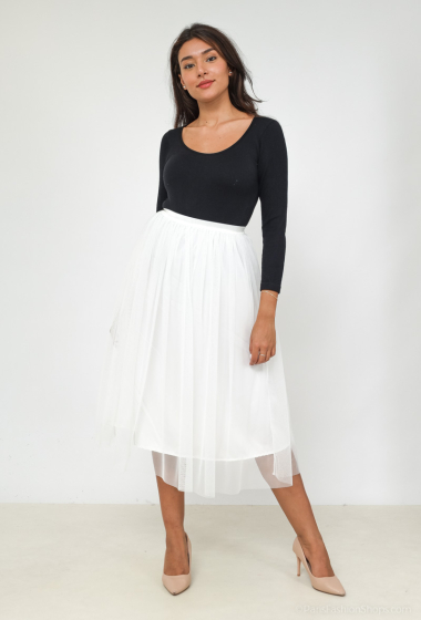 Wholesaler ELEVEN STUDIO - Long tulle skirt