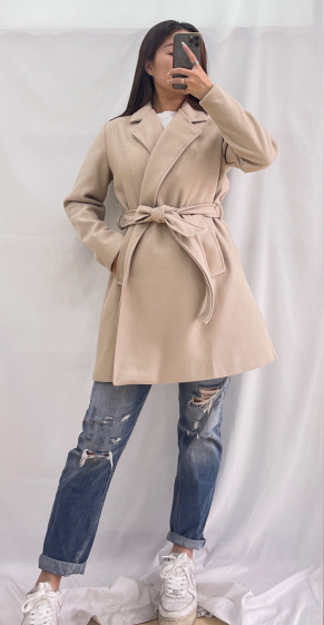Wholesaler ELEVEN STUDIO - Belted coat