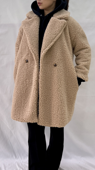 Wholesaler ELEVEN STUDIO - Teddy bear coat