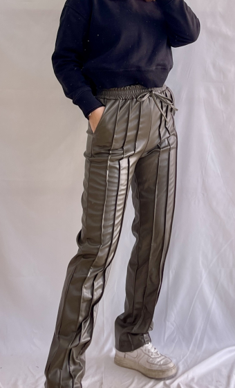 Pantalon long ceinture bande élastique, Basix