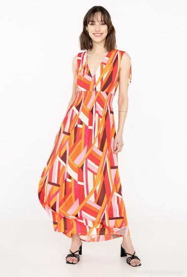 Wholesaler Elissa - Mid dress printed
