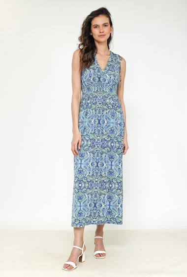 Wholesaler Elissa - Maxi printed dress
