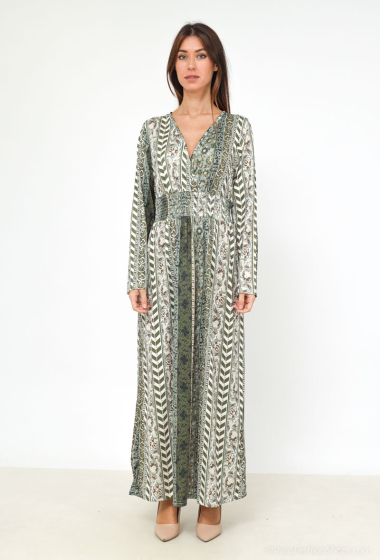Wholesaler Elissa - Long printed dress