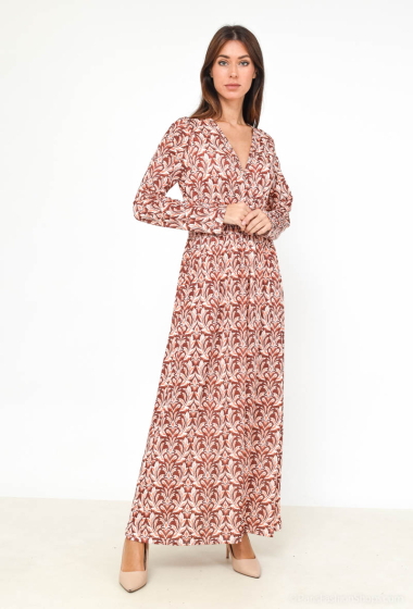 Wholesaler Elissa - Long printed dress