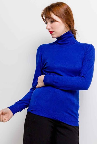 Wholesaler Elle Style - CAMILLE Knitted turtleneck, warm and cozy.