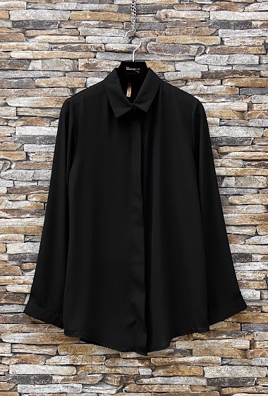 JESSICA Chic Thick Veil Romantic Blouse. Fluid and Trendy