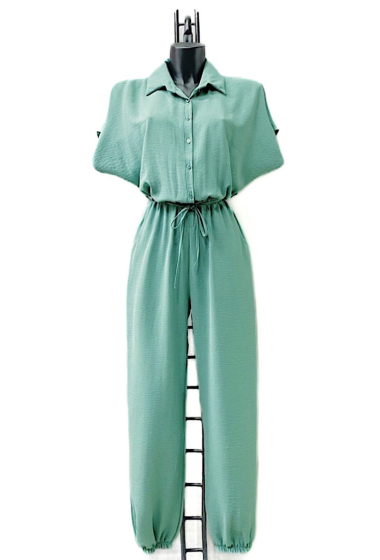Mayorista Elle Style - Fluid LOIBE jumpsuit with 2 front pocket