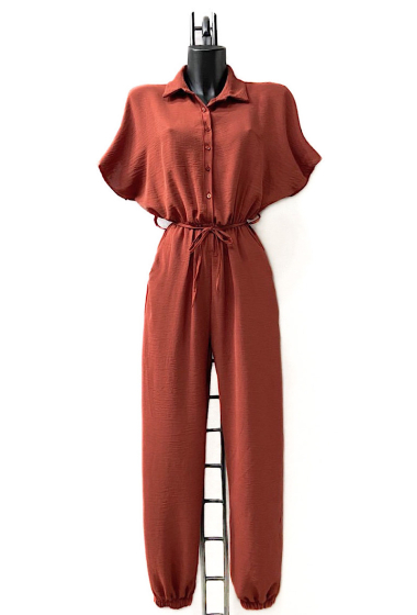 Wholesaler Elle Style - Fluid LOIBE jumpsuit with 2 front pocket