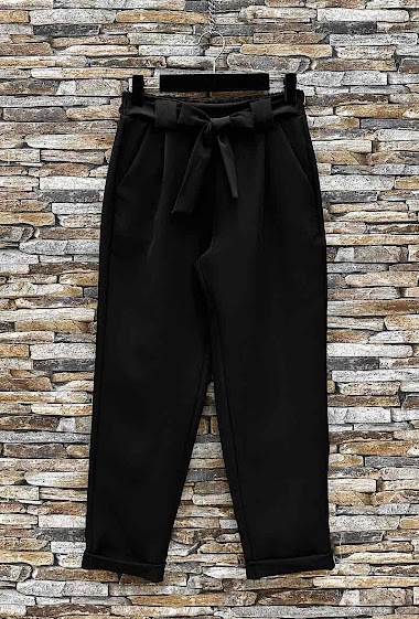 Mayorista Elle Style - EMMY pants with chic bow. elastic at the waist and trendy