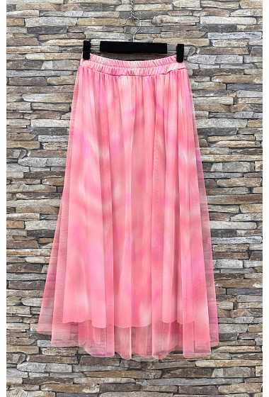 Wholesaler Elle Style - RYNA skirt in tulle. very fluid with viscose lining.
