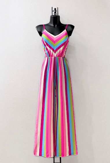 Wholesaler Elle Style - OLIVIA Jumpsuit, wide , romantic, chic and trendy