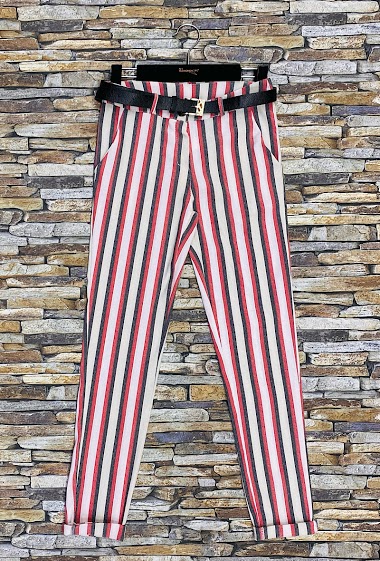 Großhändler Elle Style - Linen effect trousers
