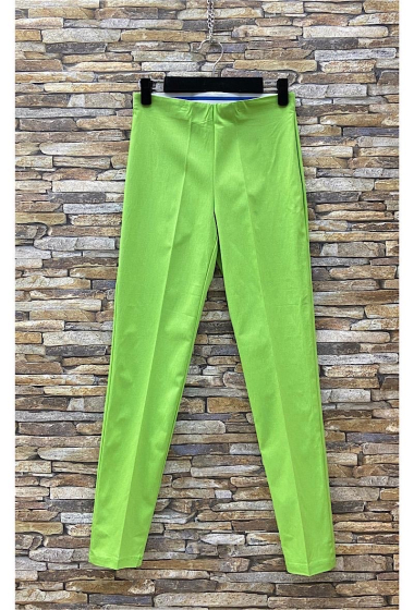Wholesaler Elle Style - FIORA leggings, very stretch classic high waist, elastic waist