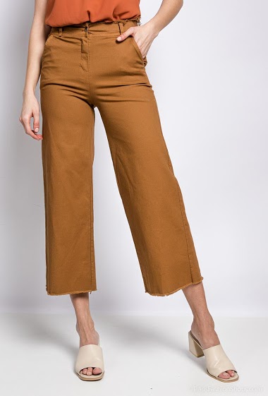 Großhändler Elle Style - Fluid trouser in cotton