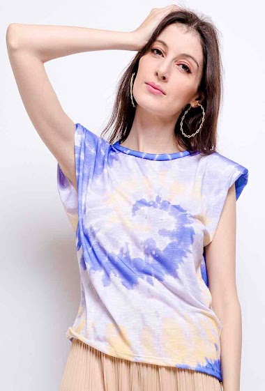Wholesaler Elle Style - TIE and DYE t-shirt