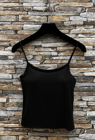 Wholesaler Elle Style - COKKI tank top with viscose shell