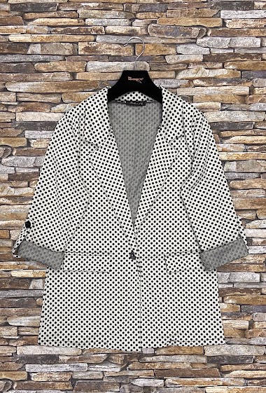 Großhändler Elle Style - OSKAR Jacket, Chicl Patterned