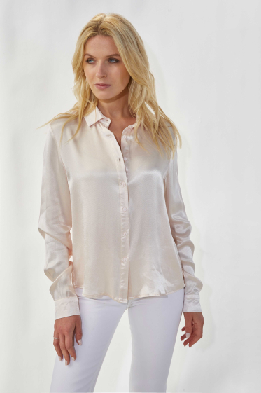 Wholesaler Lily White - Loose viscose shirt