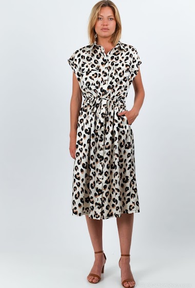 Wholesaler ELLILY - Leopard Dress