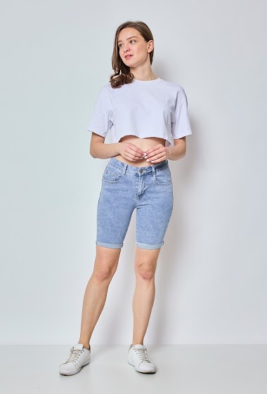 Wholesalers Elya's Jeans - Push up denim shorts