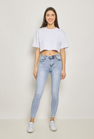 Großhändler Elya's Jeans - Ripped skinny jeans
