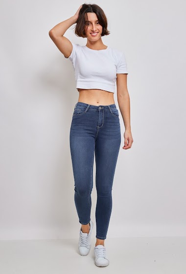 Grossiste Elya's Jeans - Jean skinny push up