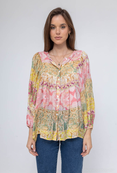 Wholesaler Emi Jo - Carlton blouse