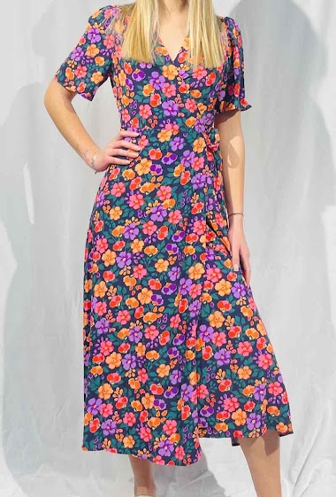 Wholesaler Emi Jo - Fluid LIlau dress