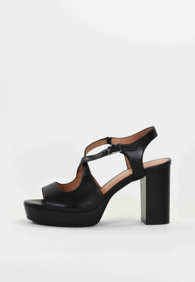 Wholesaler EMILIE KARSTON - RITA High-heeled sandals with a front platform.