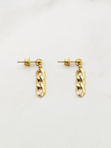 Wholesaler Emily - Stainless steel earrings Chains