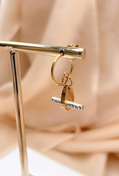 Wholesaler Emily - Stainless steel Earrings