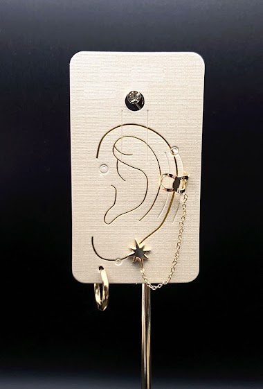 Großhändler Emily - Stainless steel Earrings