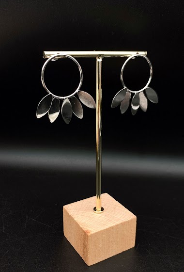 Großhändler Emily - Stainless steel earrings