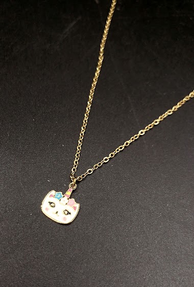 Wholesaler Emily - Stainless steel necklace for kids