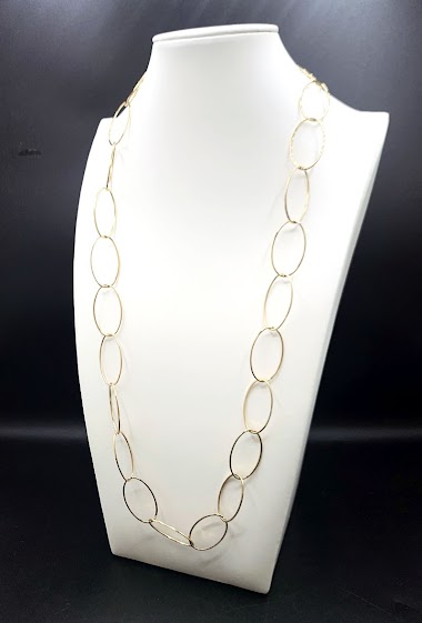 Großhändler Emily - Stainless steel long necklace