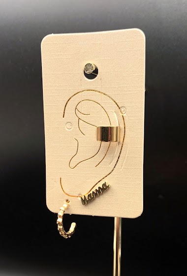 Großhändler Emily - Set of 3 Stainless steel Earrings