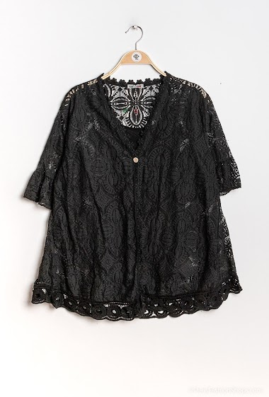 Wholesaler Emma Dore - Bohemian lace blouse