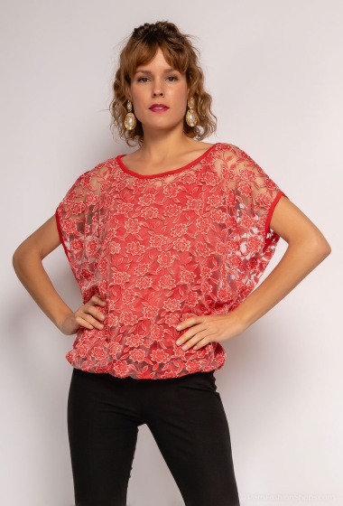 Wholesaler Emma Dore - Lined elastic blouse