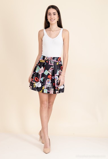 Wholesaler Emma Dore - Printed skirt