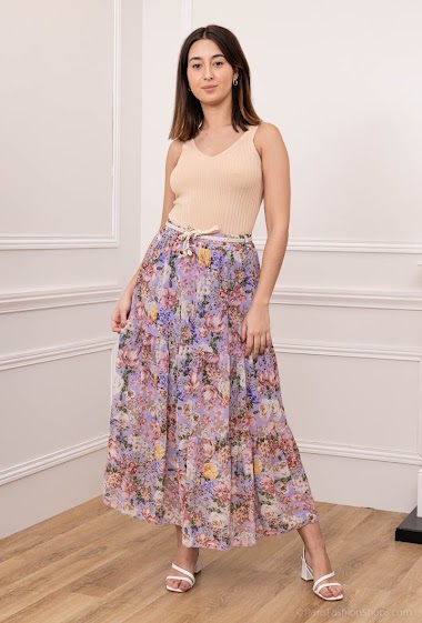 Wholesaler Emma Dore - Floral maxi skirt
