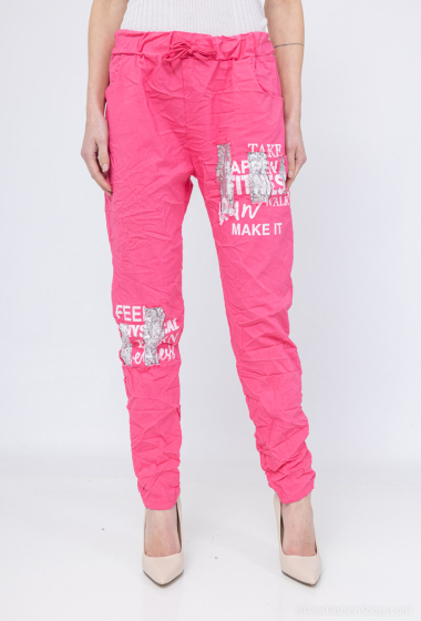 Wholesaler Emma Dore - Description pants with sequin