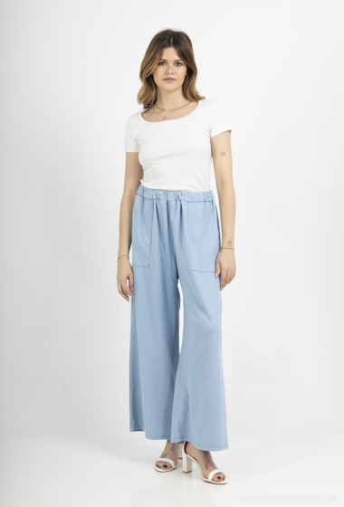 Grossiste Emma Dore - Pantalon coupe droite en jean
