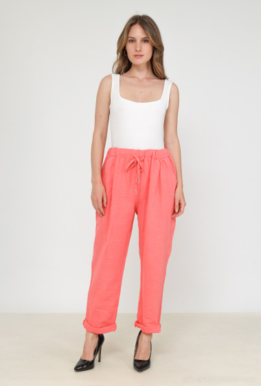 Wholesaler Emma Dore - Casual Cotton Pants
