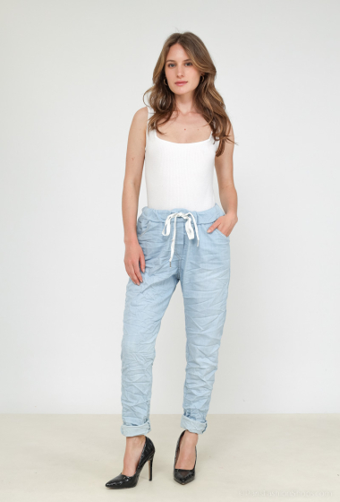 Grossiste Emma Dore - Pantalon décontracté en jean