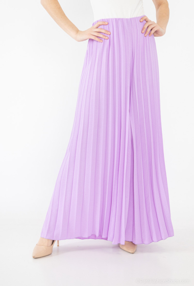 Wholesaler Emma Dore - Plain pleated pants