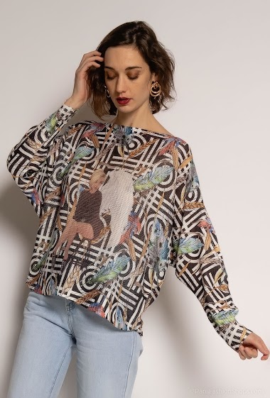 Großhändler Emma Dore - Printed sweater