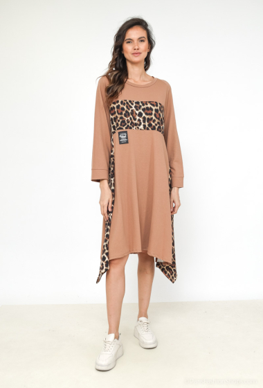 Wholesaler Emma Dore - Long dress, leopard print