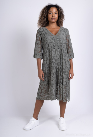 Wholesaler Emma Dore - Mid-length lace dress